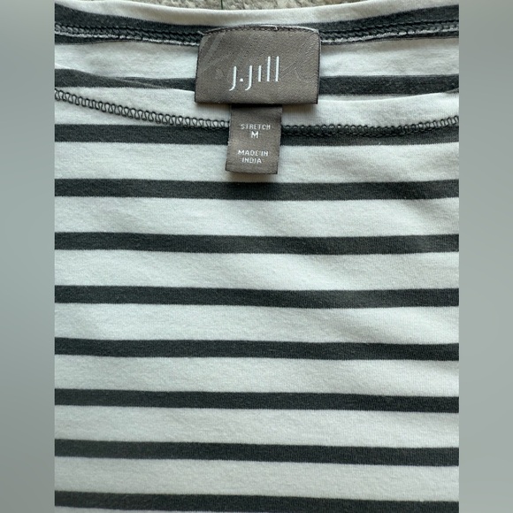 J.Jill striped nautical stripe shirt - Picture 5 of 10
